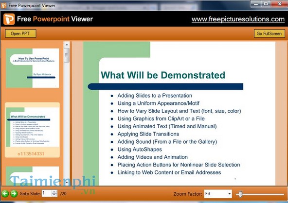 Free Powerpoint Viewer