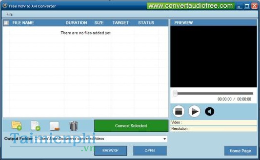 Free MOV to AVI Converter