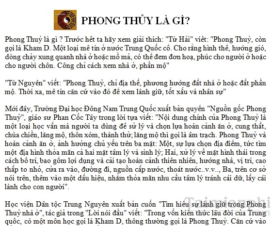 xay dung nha o theo phong thuy