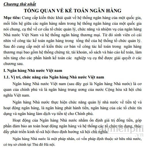 giao trinh ke toan ngan hang