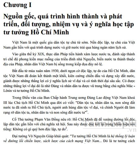 giao trinh tu tuong ho chi minh