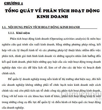 phan tich hoat dong kinh doanh