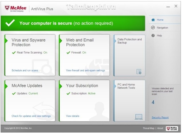 tai McAfee AntiVirus Plus
