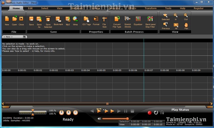FlexiMusic Wave Editor