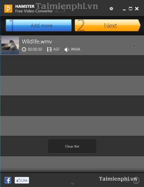 Hamster Free Video Converter