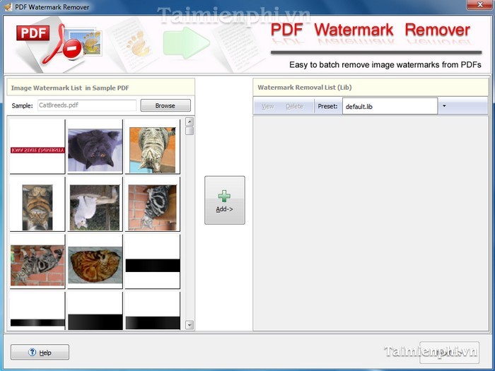 PDF Watermark Remover