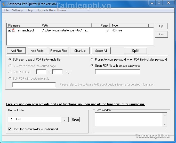 Advanced Pdf Splitter Free