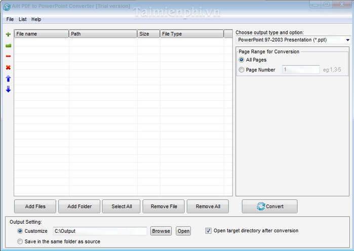 Ailt PDF to PowerPoint Converter