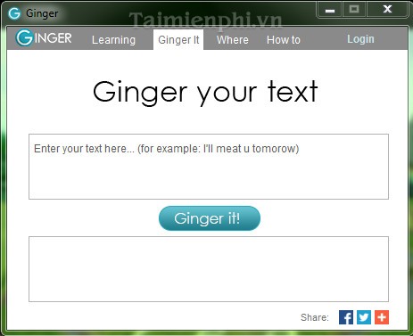 Ginger Grammar and Spell Checker