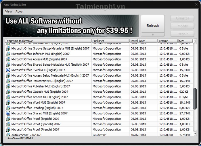 Soft4Boost Any Uninstaller