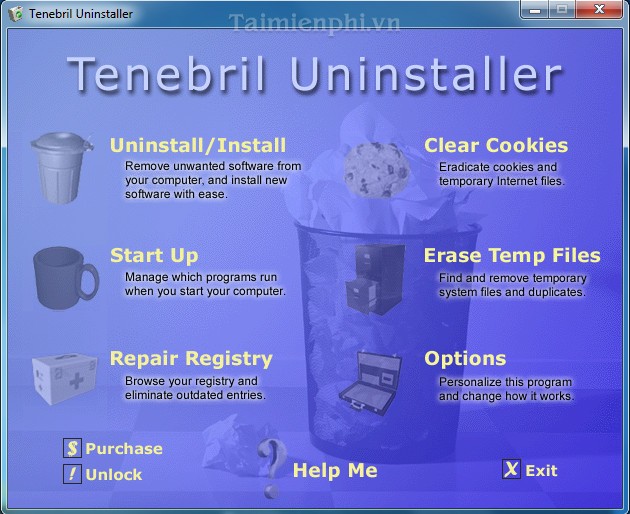 Tenebril Uninstaller