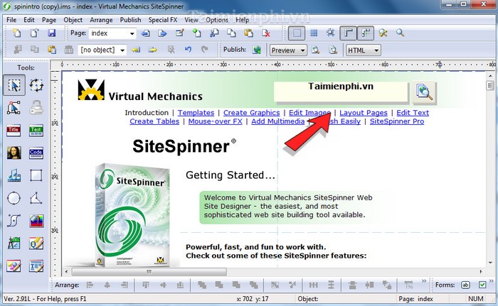 SiteSpinner