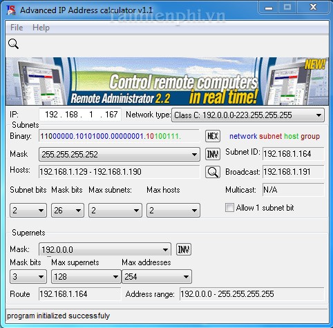 Advanced IP Address Calculator