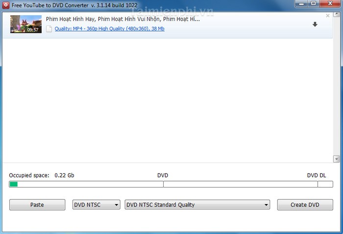 Free YouTube to DVD Converter