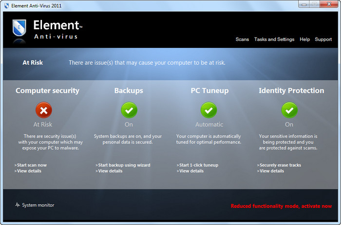 Element Anti Virus