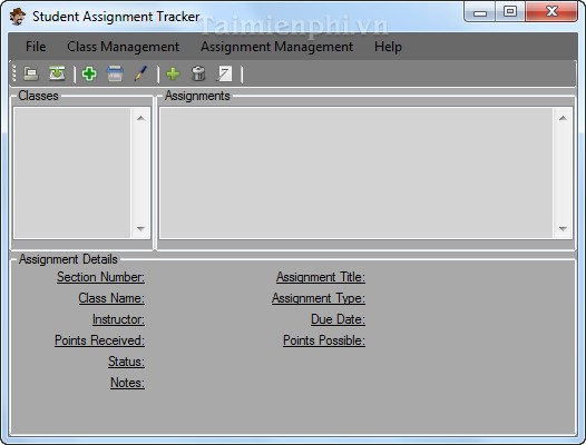 Student Assignment Tracker