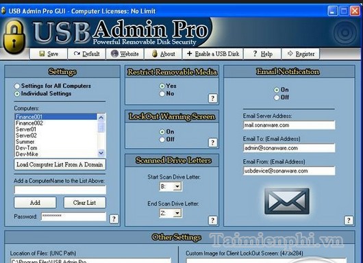USB Admin Pro