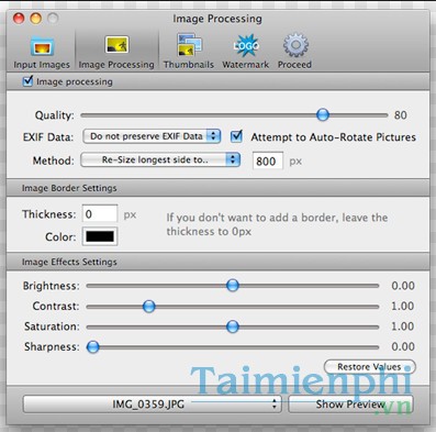 WaterThumber for Mac