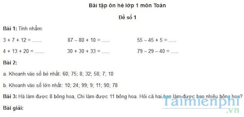 bo de on tap he lop 1 len lop 2 1