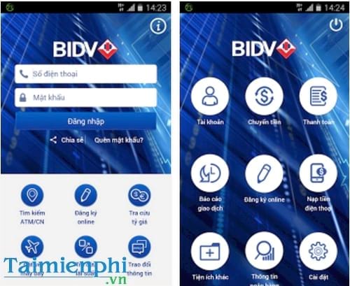 tai bidv smart banking