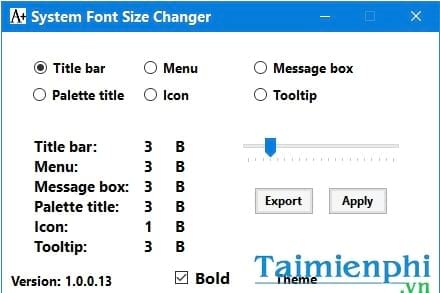 system font changer
