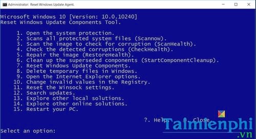 reset windows updates