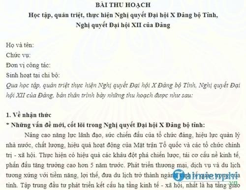 bai thu hoach chinh tri he nam 2016