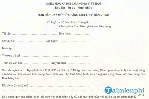 don dang ky mo cua hang cho thue bang hinh