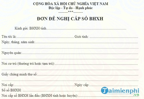don de nghi cap so bhxh