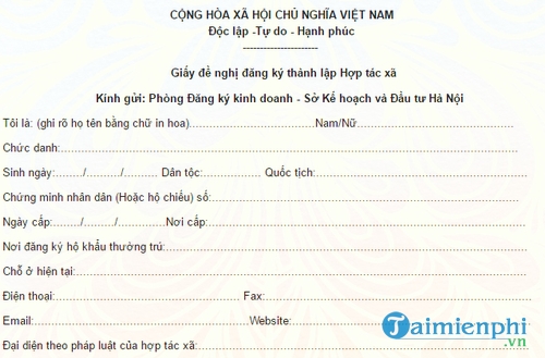 giay de nghi dang ky thanh lap hop tac xa