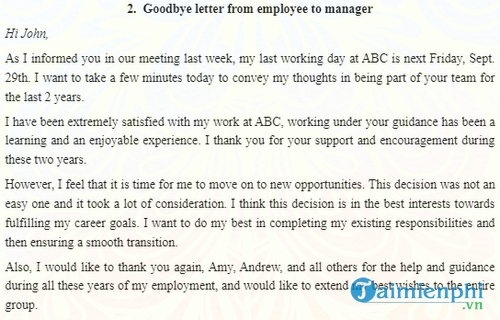 mau cham cong nhan vien bang tieng anh