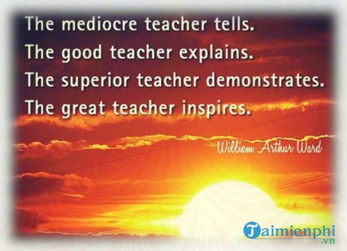 nhung cau noi tieng anh y nghia ve nghe giao vien