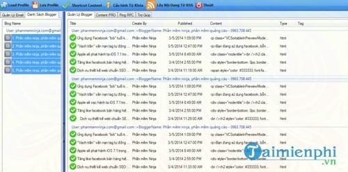 phan mem dang tin ninja seo