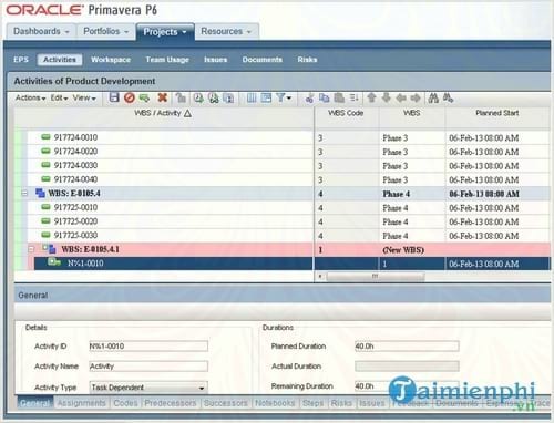 phan mem qlda primavera p6