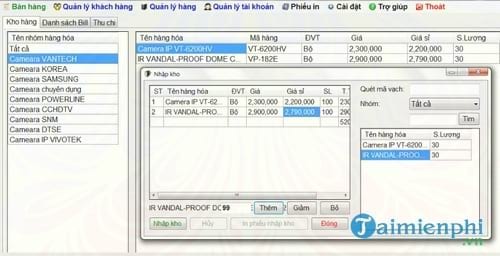 phan mem quan ly kho vivuvu soft