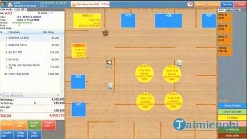phan mem quan ly nha hang quick decision