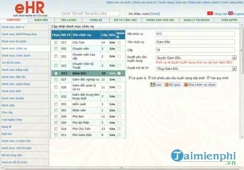phan mem quan ly nhan su ehr