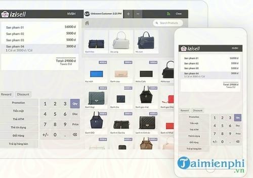 phan mem quan ly shop thoi trang izisell