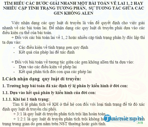 phuong phap giai bai tap di truyen