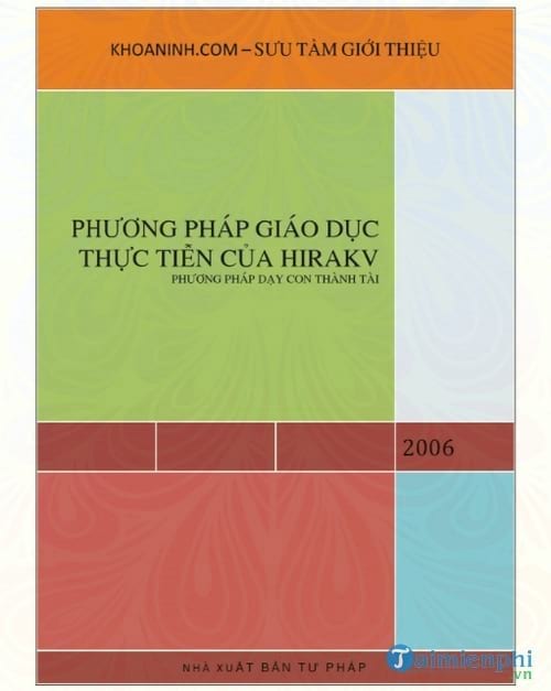 phuong phap giao duc thuc tien cua hirakv