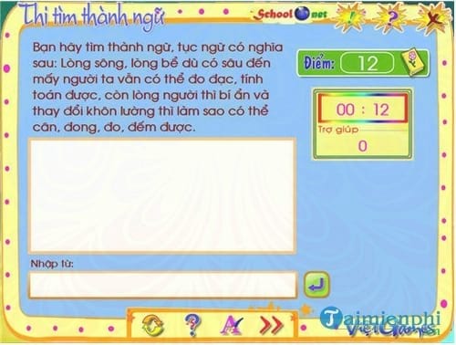 thi tim thanh ngu tuc ngu