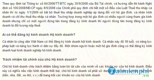 thu tuc dang ky kinh doanh ho ca the