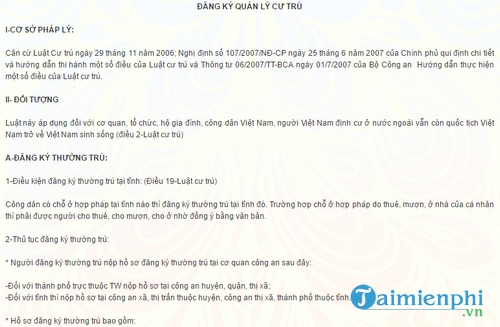 thu tuc dang ky quan ly cu tru