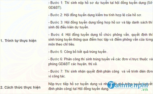 thu tuc tuyen dung vien chuc ngach giao vien