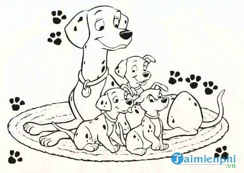 tranh to mau mau giao