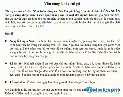 van cung khi cuoi ga