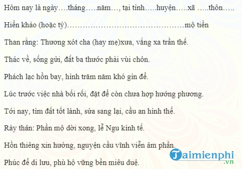 van khan cung khi boc mo