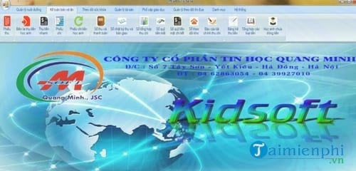 phan mem quan ly nha tre mau giao kidsoft