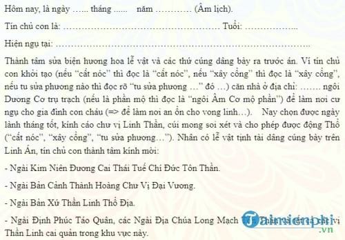 van khan le dong tho