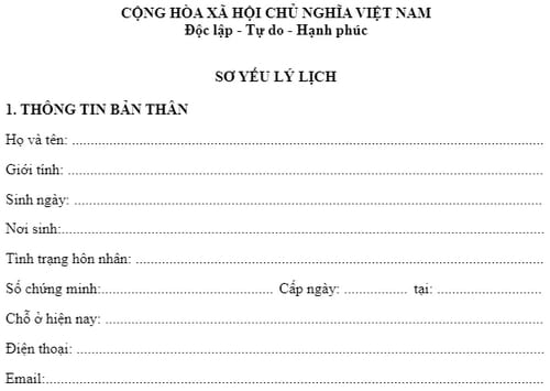 mau cv xin viec ke toan hay cho nguoi da co kinh nghiem